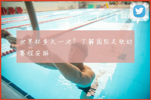 世界杯多久一次？了解国际足联的赛程安排